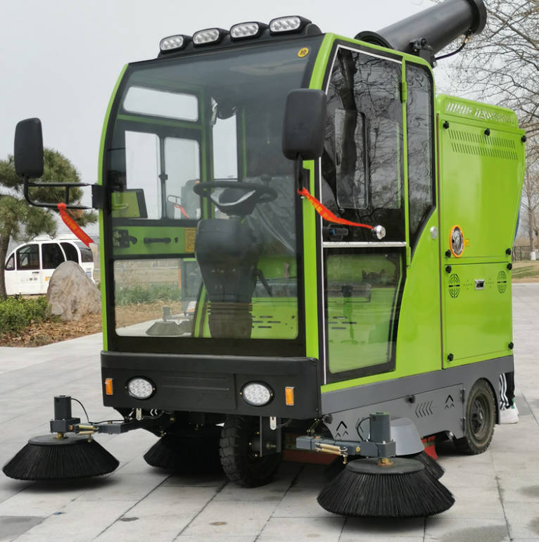 常州道路清洁广泛应用电动环卫清扫车