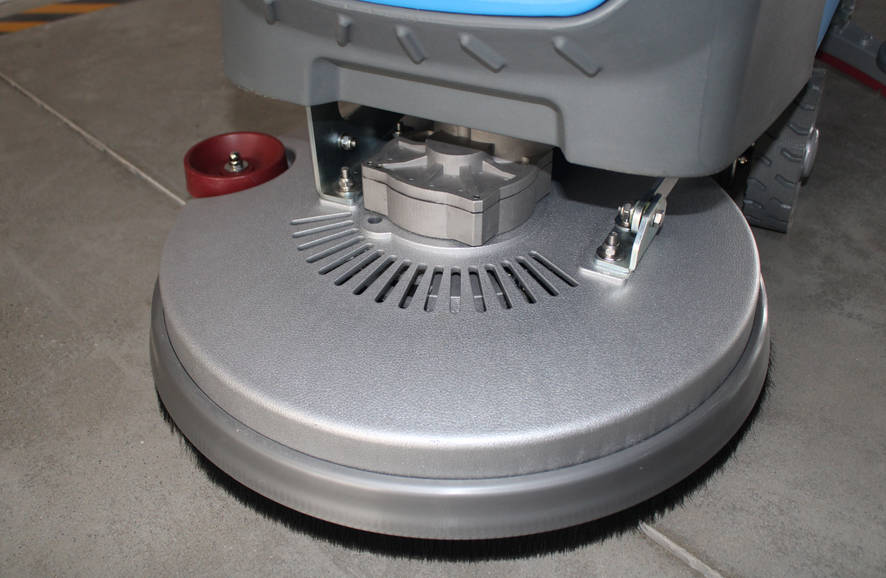 常州洗地机刷盘不转动该怎么办？